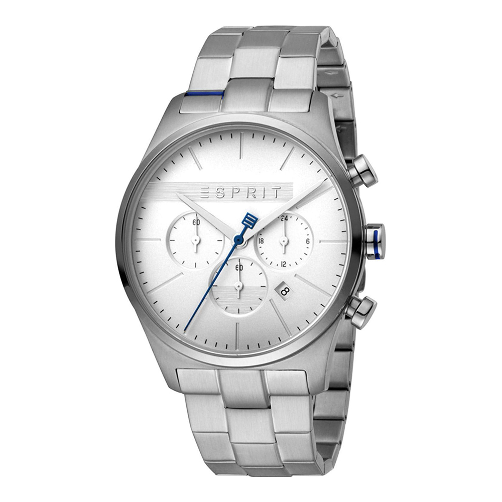 Esprit ES1G053M0045 Ease Chrono Silver Mens Watch Chronograph