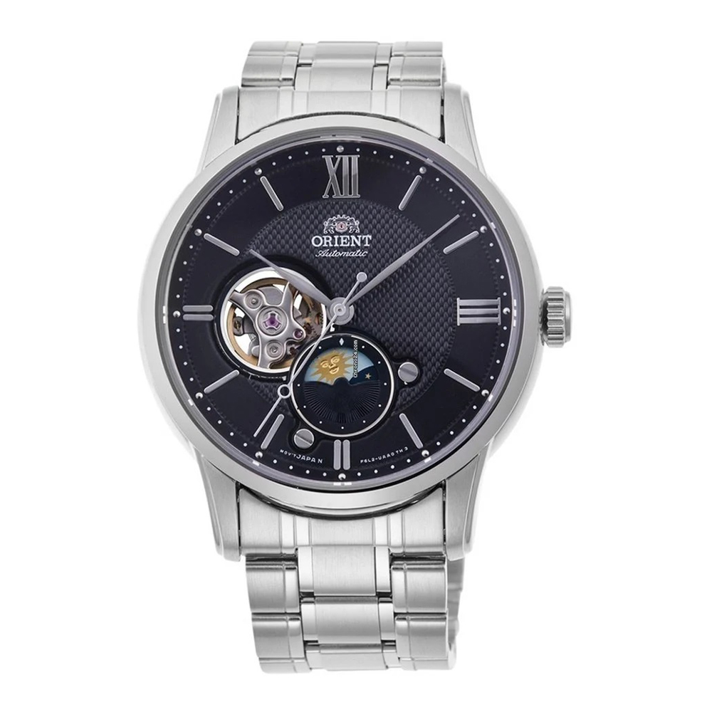 Orient Sun and Moon Automatic RA-AS0008B10B Montre Hommes