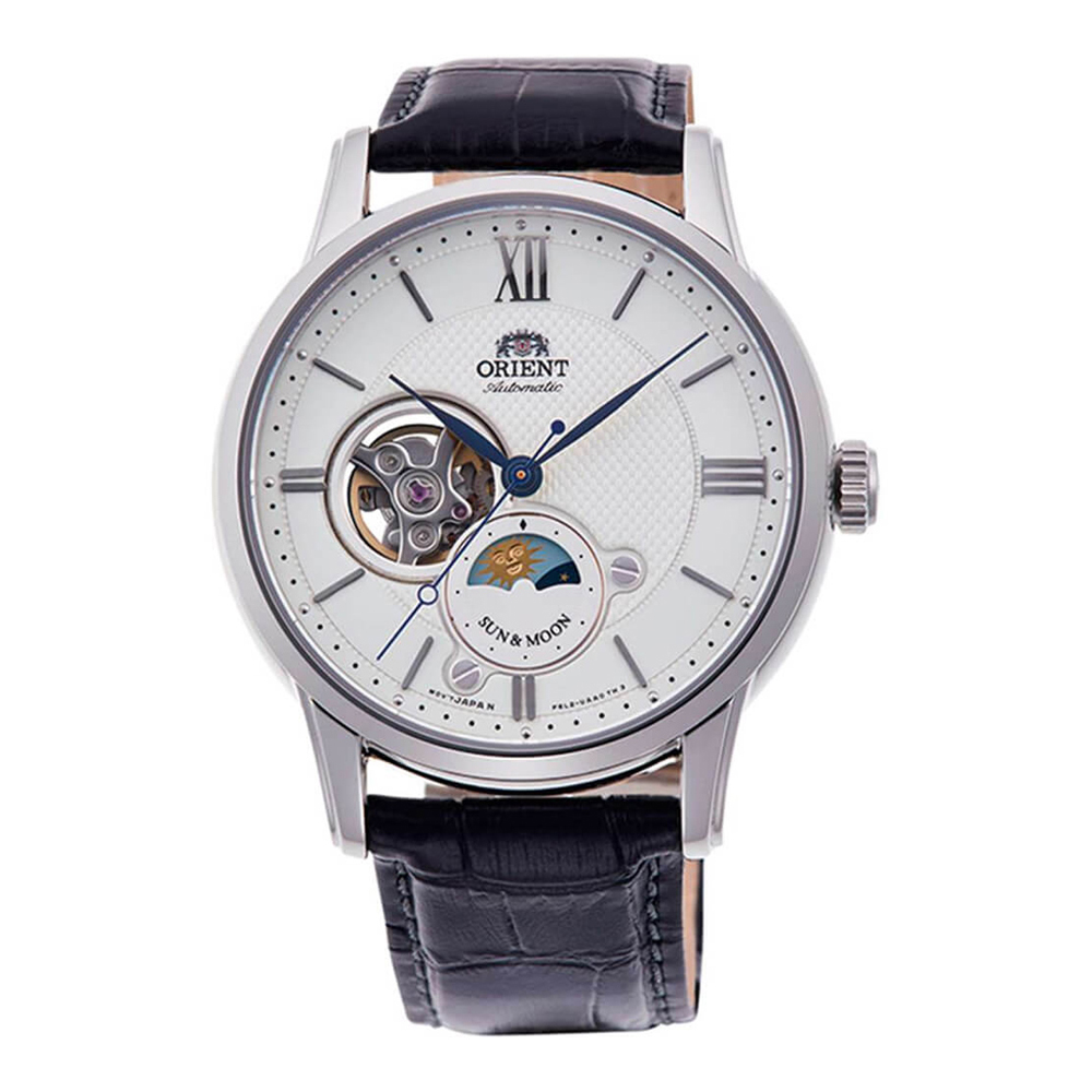 Orient Sun and Moon Automatic RA-AS0011S10B Mens Watch