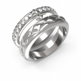 Guess Ladies Ring JUBR04586JWRH58