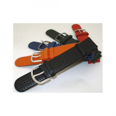 Leather watch strap with buckle UBL004