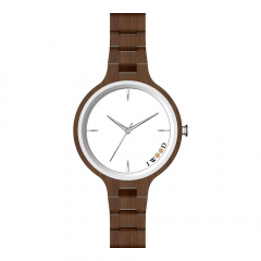 Iwood Real Wood Ladies Watch IW18442003