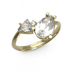 Guess Ladies Ring JUBR04418JWYG50