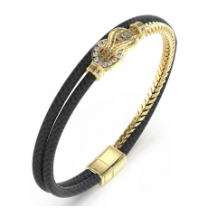 Guess Mens Bracelet JUMB05029JWYGBKS