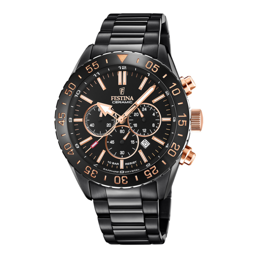 Festina Ceramic F20577/1 Herrenuhr Chronograph