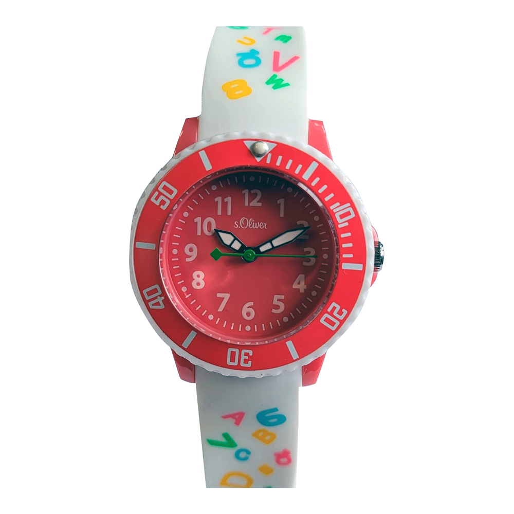 s.Oliver SO-3771-PQ Kinderuhr