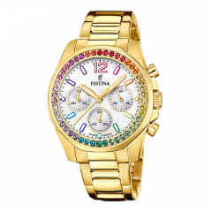 Festina Boyfriend Rainbow F20609/2 Damenuhr Chronograph