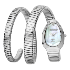 Just Cavalli Signature Snake JC1L209M0015 Ladies Watch